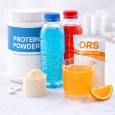Protein Powder,Energy Drinks & ORS
