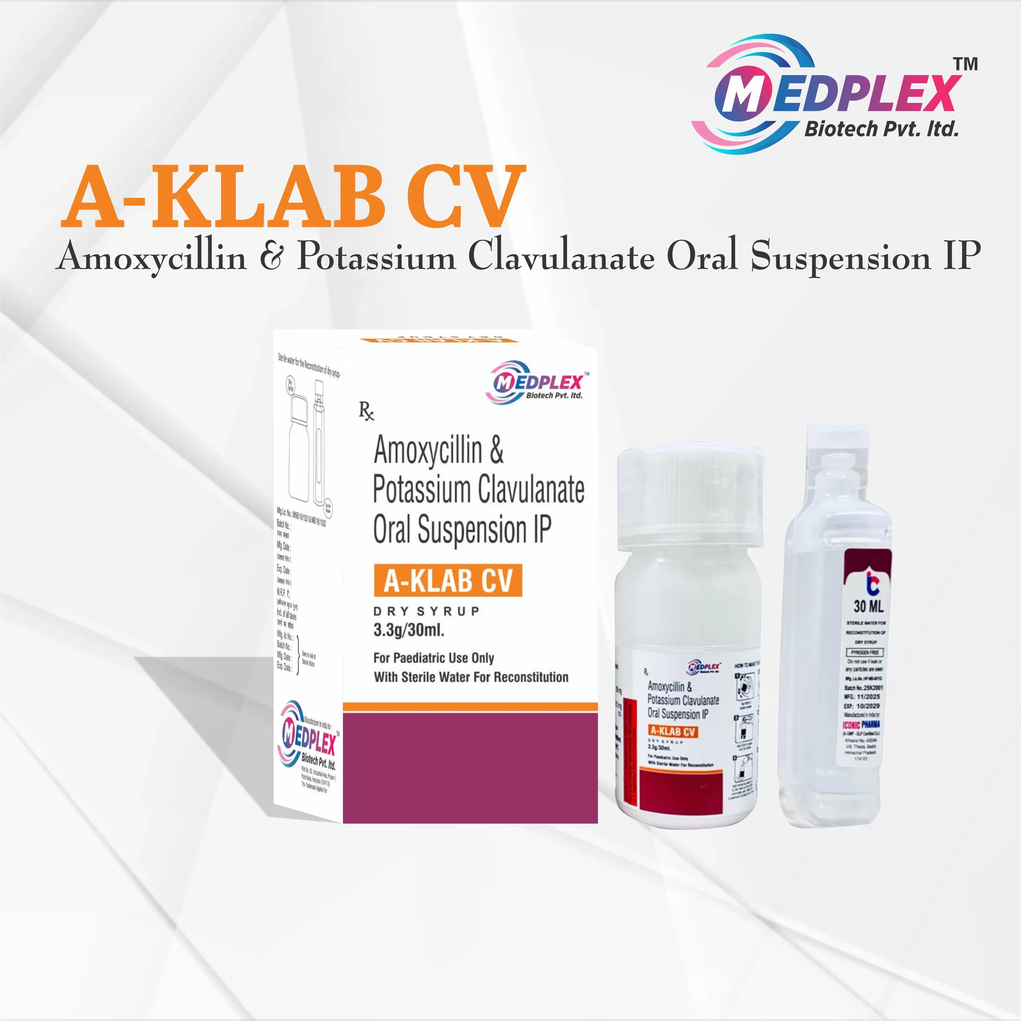 A-KLAV CV DRY SYRUP