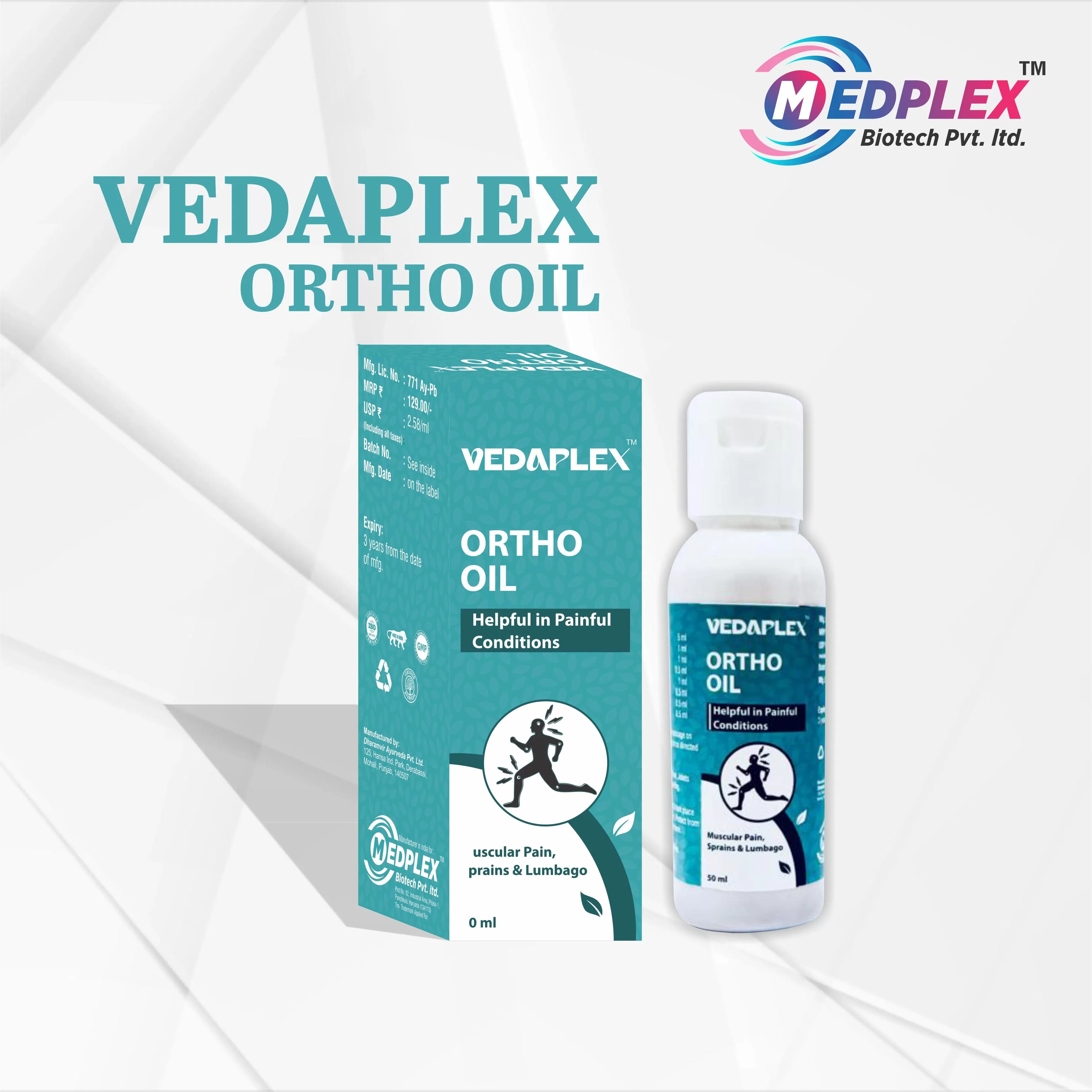 VEDAPLEX  BABY MASSAGE OIL